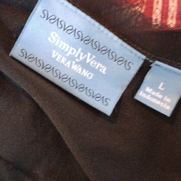 Simply Vera Vera Wang Black Dress and Sweater - Picture 12 of 15